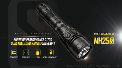 MH25S - 1800 lumens