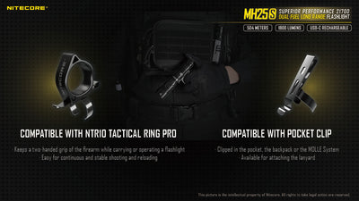 MH25S - 1800 lumens