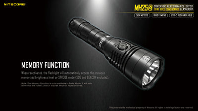 MH25S - 1800 lumens