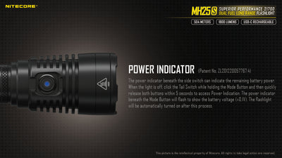 MH25S - 1800 lumens