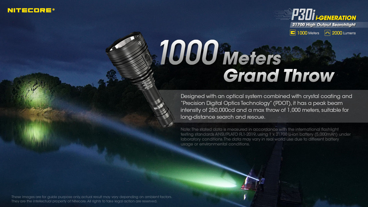 P30i - 2000 lumens