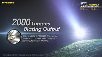P30i - 2000 lumens