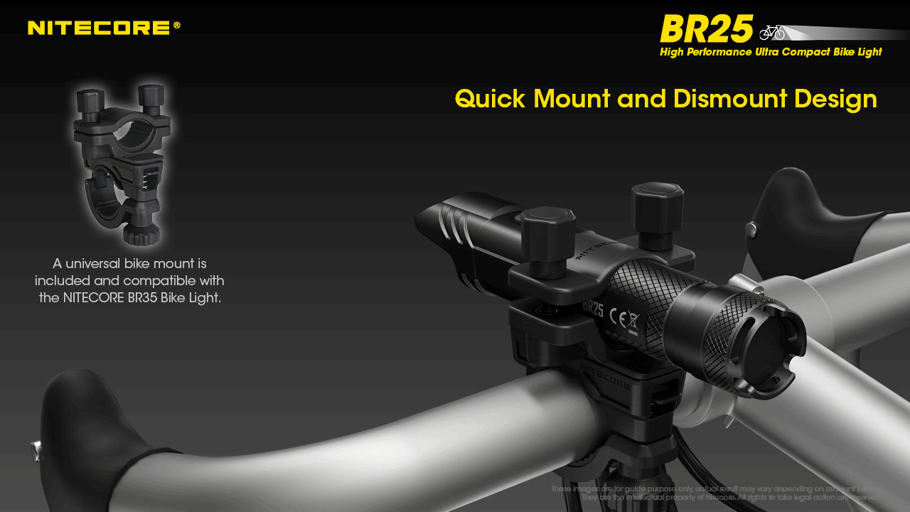 BR25 Bike Light - 1400 lumens