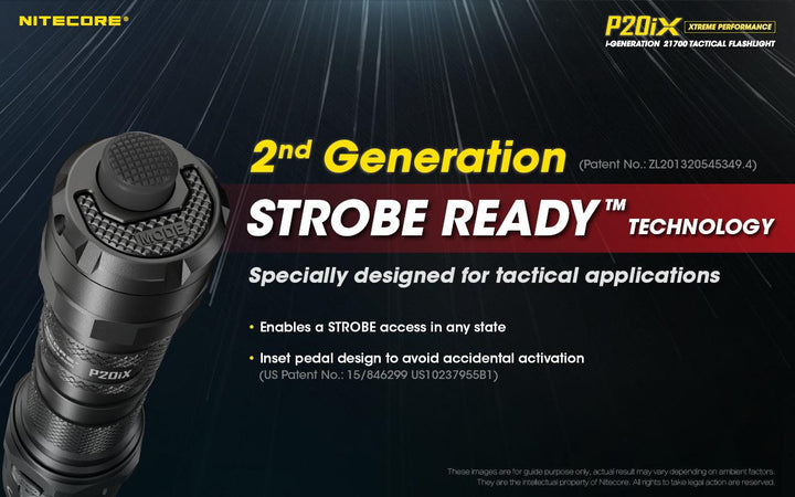 P20iX - 4000 lumens - Nitecore Singapore