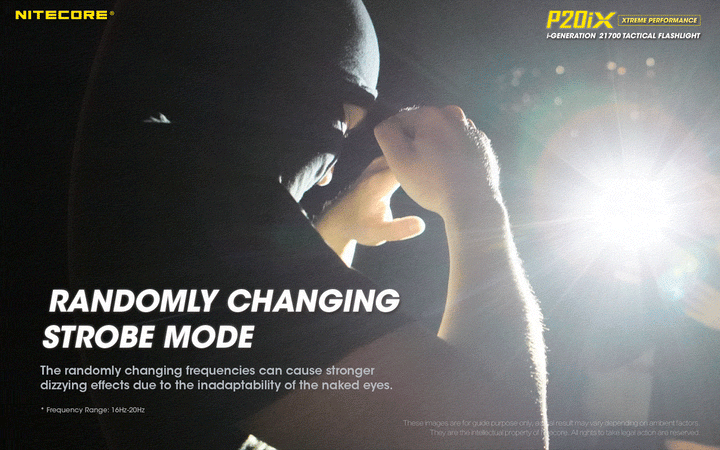 P20iX - 4000 lumens - Nitecore Singapore