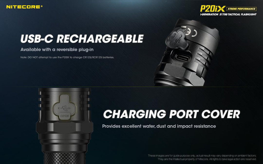 P20iX - 4000 lumens - Nitecore Singapore