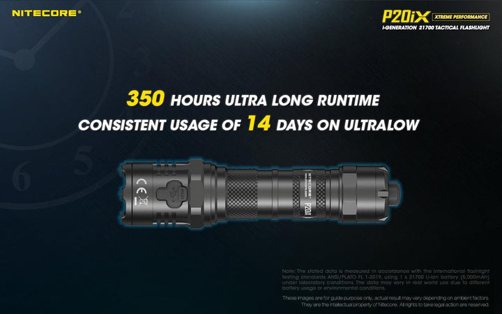 P20iX - 4000 lumens - Nitecore Singapore