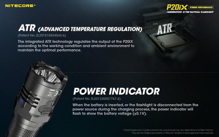 P20iX - 4000 lumens - Nitecore Singapore