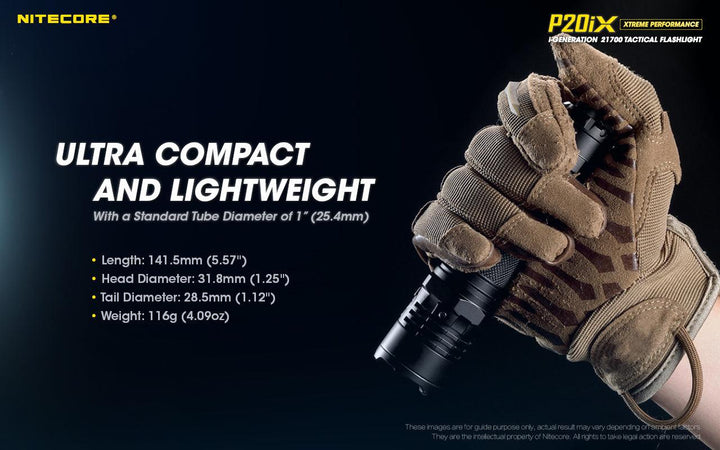 P20iX - 4000 lumens - Nitecore Singapore