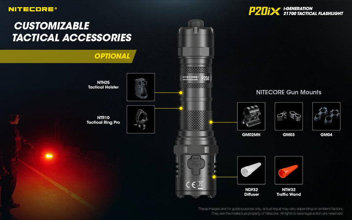 P20iX - 4000 lumens - Nitecore Singapore
