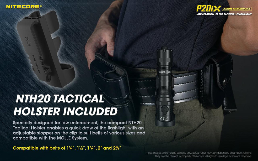 P20iX - 4000 lumens - Nitecore Singapore