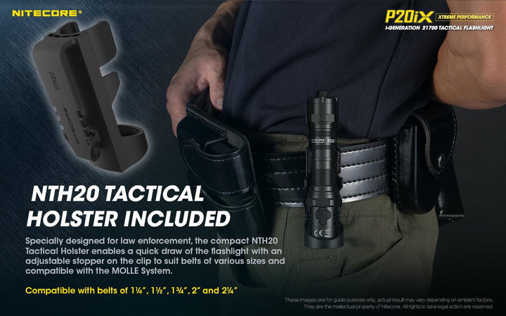 P20iX - 4000 lumens - Nitecore Singapore