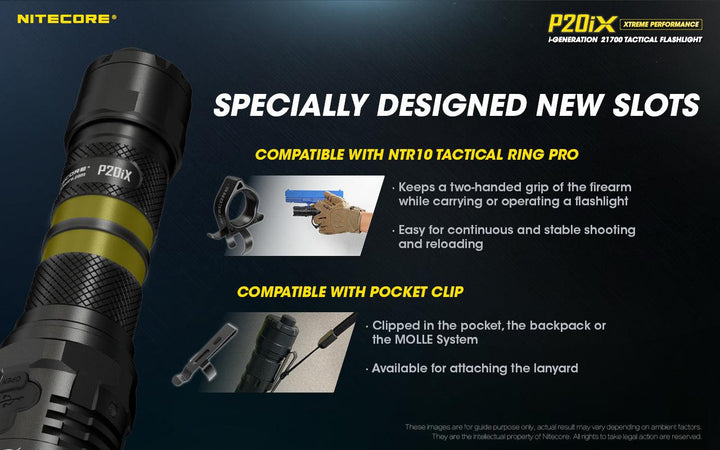 P20iX - 4000 lumens - Nitecore Singapore