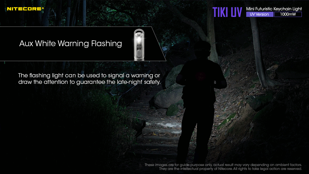 TIKI UV (365nm UV) - 1000mW - Nitecore Singapore