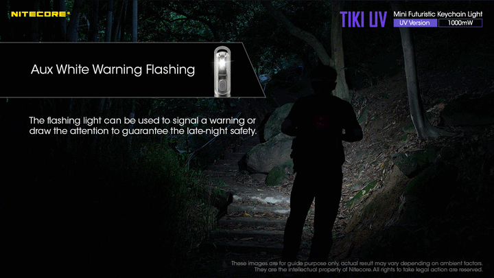TIKI UV (365nm UV) - 1000mW - Nitecore Singapore