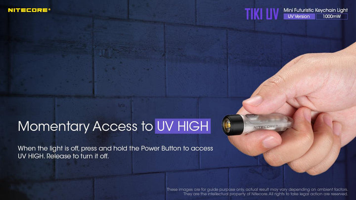 TIKI UV (365nm UV) - 1000mW - Nitecore Singapore