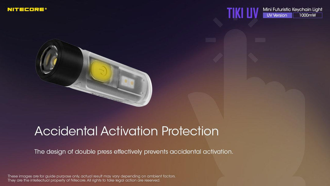TIKI UV (365nm UV) - 1000mW - Nitecore Singapore