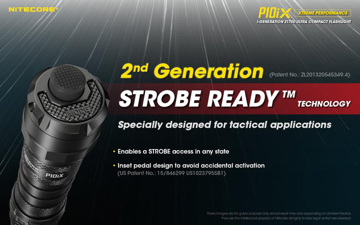 P10iX - 4000 lumens - Nitecore Singapore