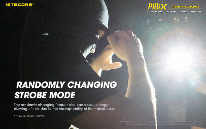 P10iX - 4000 lumens - Nitecore Singapore