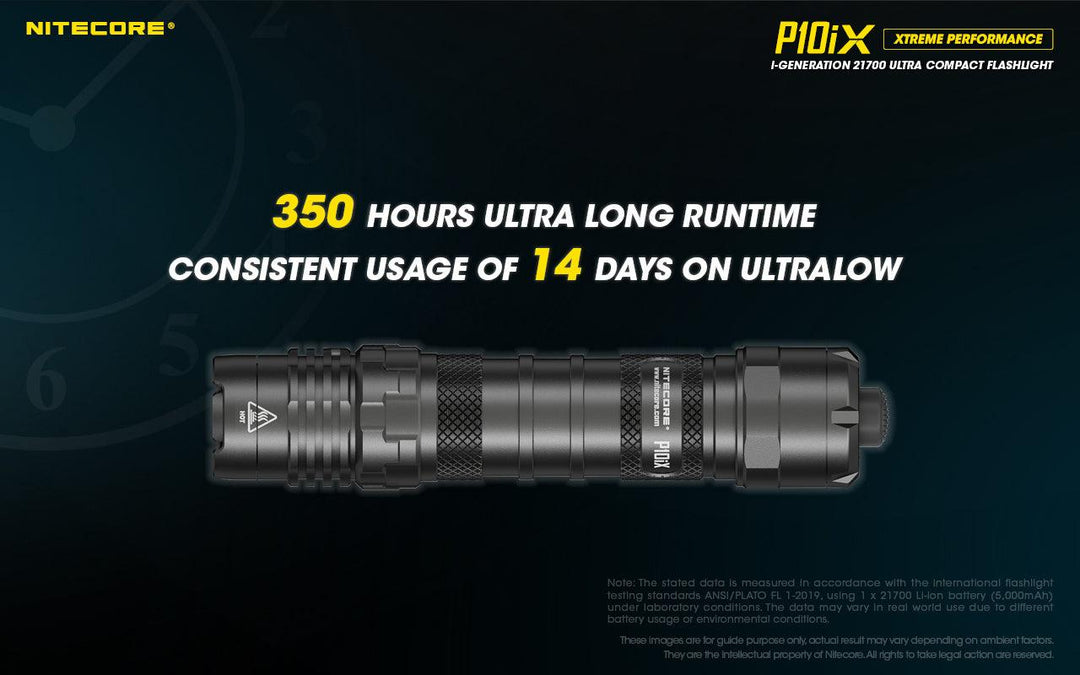 P10iX - 4000 lumens - Nitecore Singapore