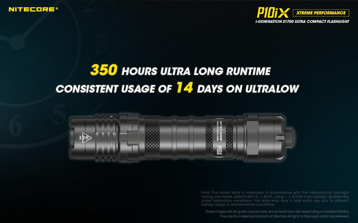 P10iX - 4000 lumens - Nitecore Singapore