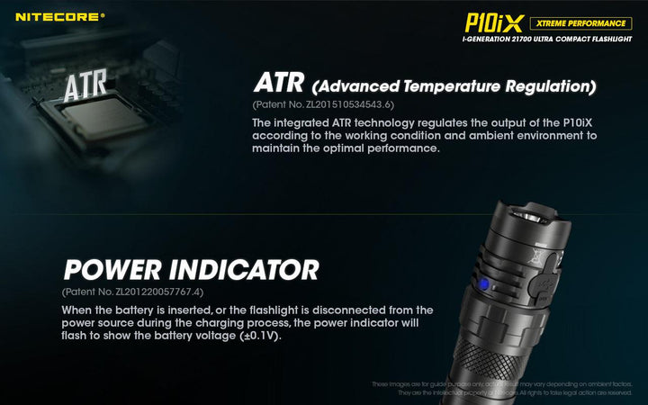 P10iX - 4000 lumens - Nitecore Singapore