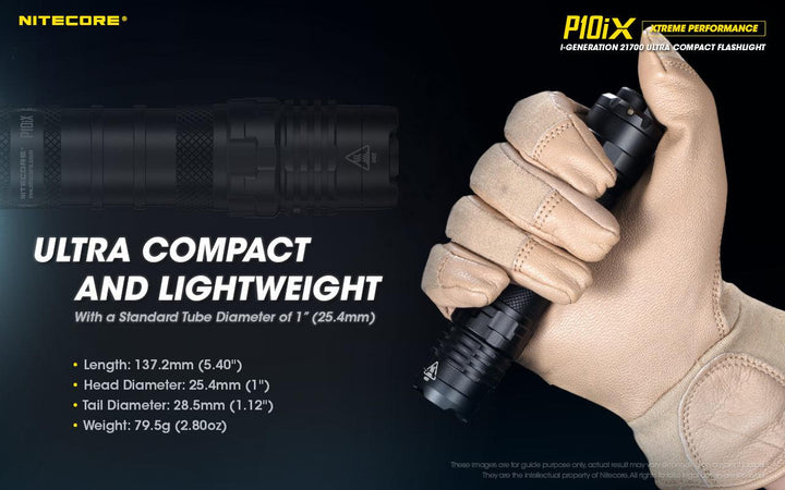 P10iX - 4000 lumens - Nitecore Singapore
