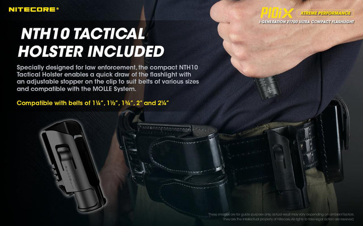 P10iX - 4000 lumens - Nitecore Singapore