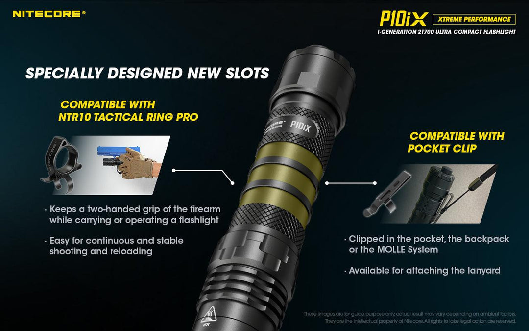 P10iX - 4000 lumens - Nitecore Singapore