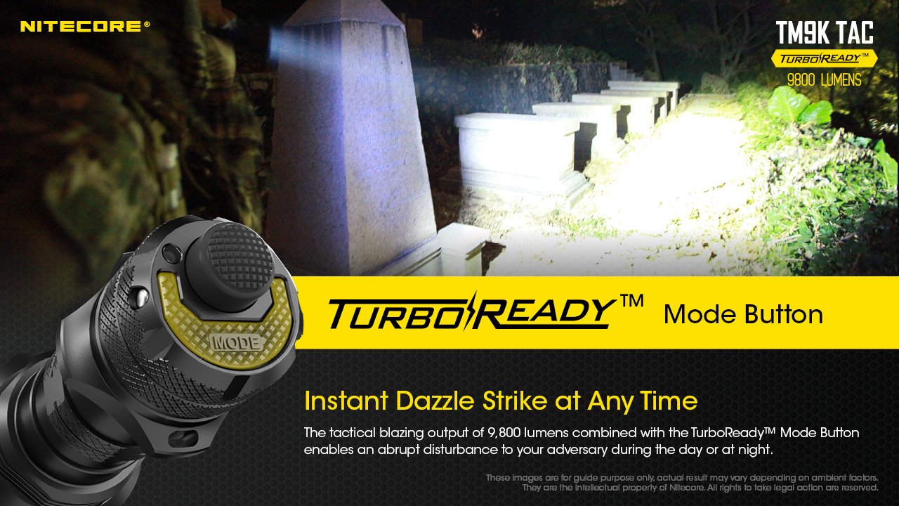 TM9K TAC - 9800 lumens (Bundle)