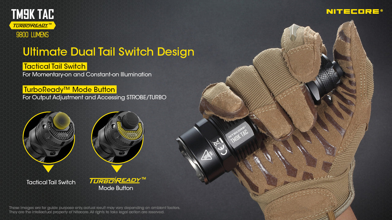 TM9K TAC - 9800 lumens