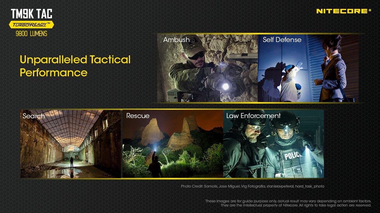 TM9K TAC - 9800 lumens (Bundle)
