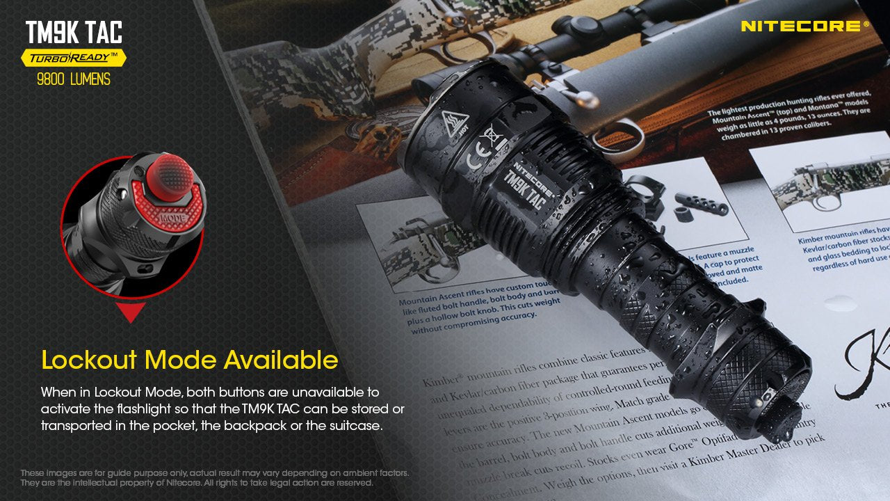 TM9K TAC - 9800 lumens (Bundle)