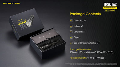 TM9K TAC - 9800 lumens (Bundle)