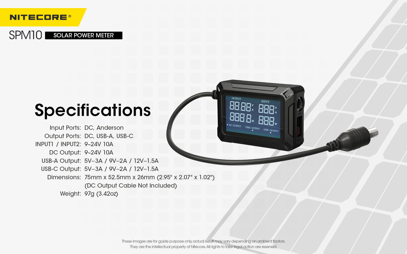 SPM10 - Solar Power Meter