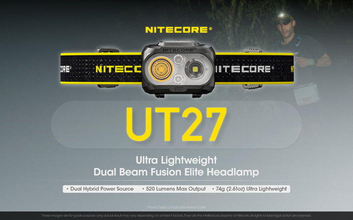 UT27 Headlamp - 520 lumens
