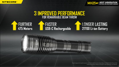 MH25 V2 - 1300 lumens