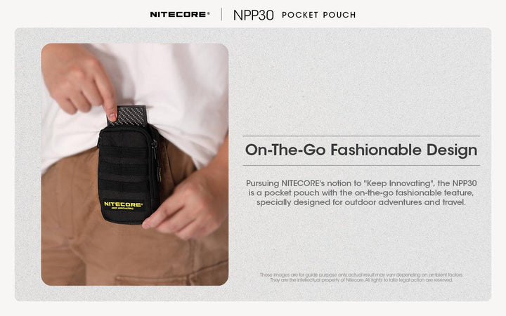 NPP30 - Pocket Pouch - Nitecore Singapore