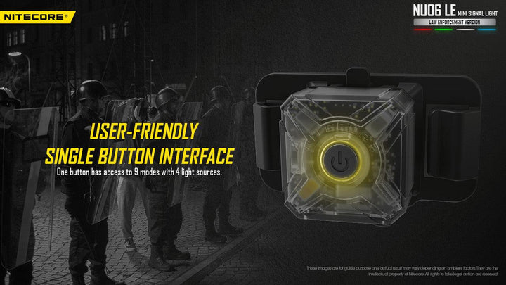 NU06 LE - 15 lumens - Nitecore Singapore