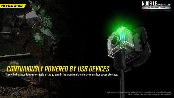 NU06 LE - 15 lumens - Nitecore Singapore