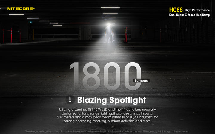 HC68  - 2000 lumens