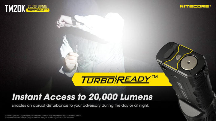 TM20K - 20,000 lumens (Bundle) - Nitecore Singapore