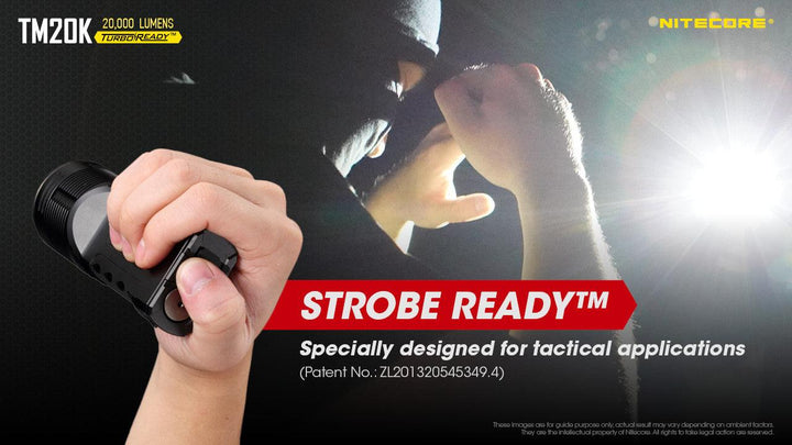 TM20K - 20,000 lumens (Bundle) - Nitecore Singapore