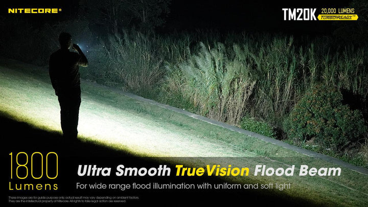 TM20K - 20,000 lumens (Bundle) - Nitecore Singapore