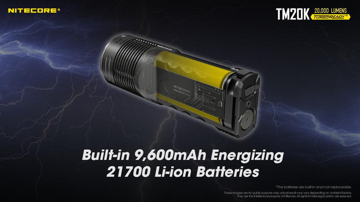 TM20K - 20,000 lumens (Bundle) - Nitecore Singapore