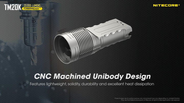 TM20K - 20,000 lumens (Bundle) - Nitecore Singapore