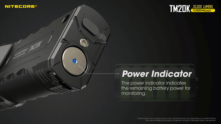 TM20K - 20,000 lumens (Bundle) - Nitecore Singapore