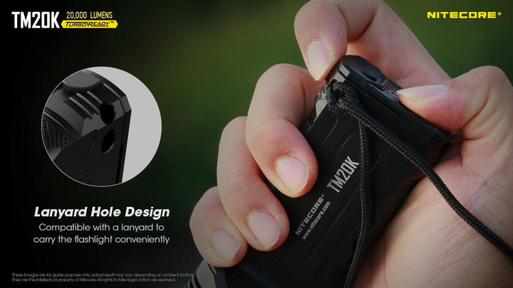 TM20K - 20,000 lumens (Bundle) - Nitecore Singapore