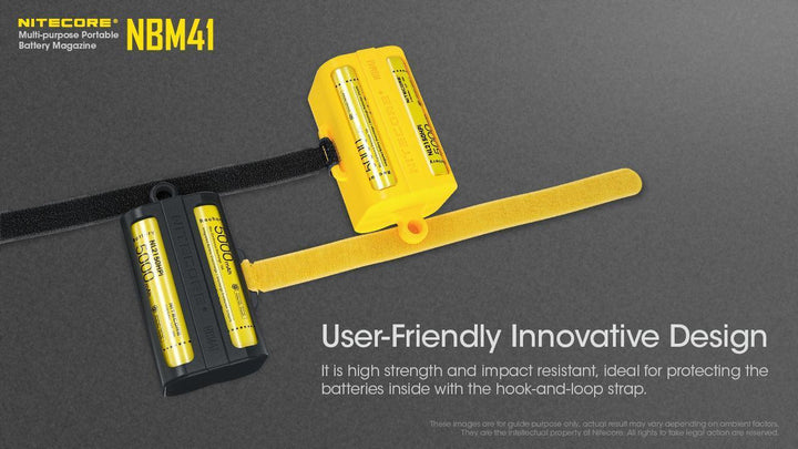 NBM41 (BLACK) - Battery Magazine for 21700 - Nitecore Singapore