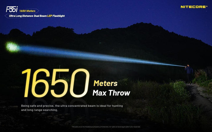 P35i - 3000 lumens LEP - Nitecore Singapore